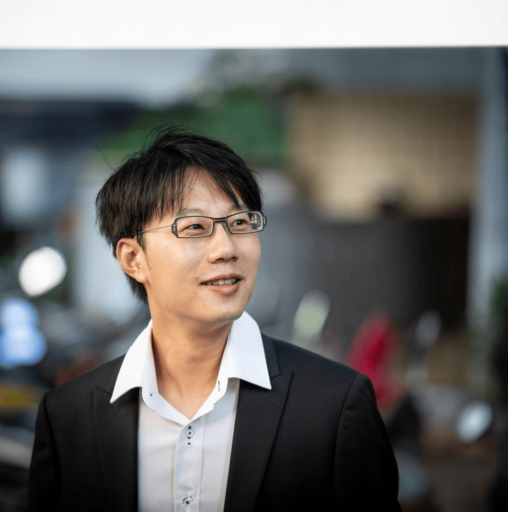 Portrait of Dr. Chen, Co-founder